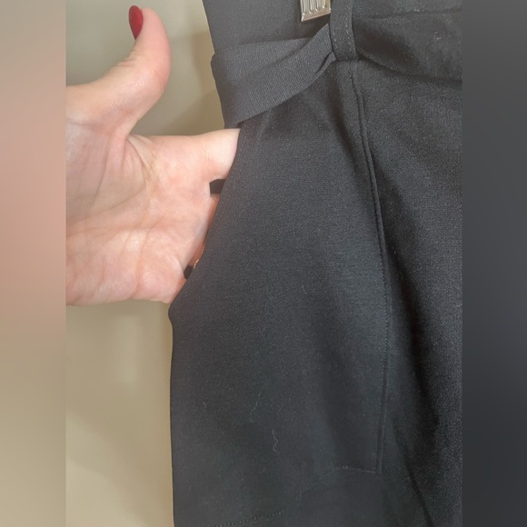 NWT gilli black knit skirt with belt XXL - Picture 6 of 9